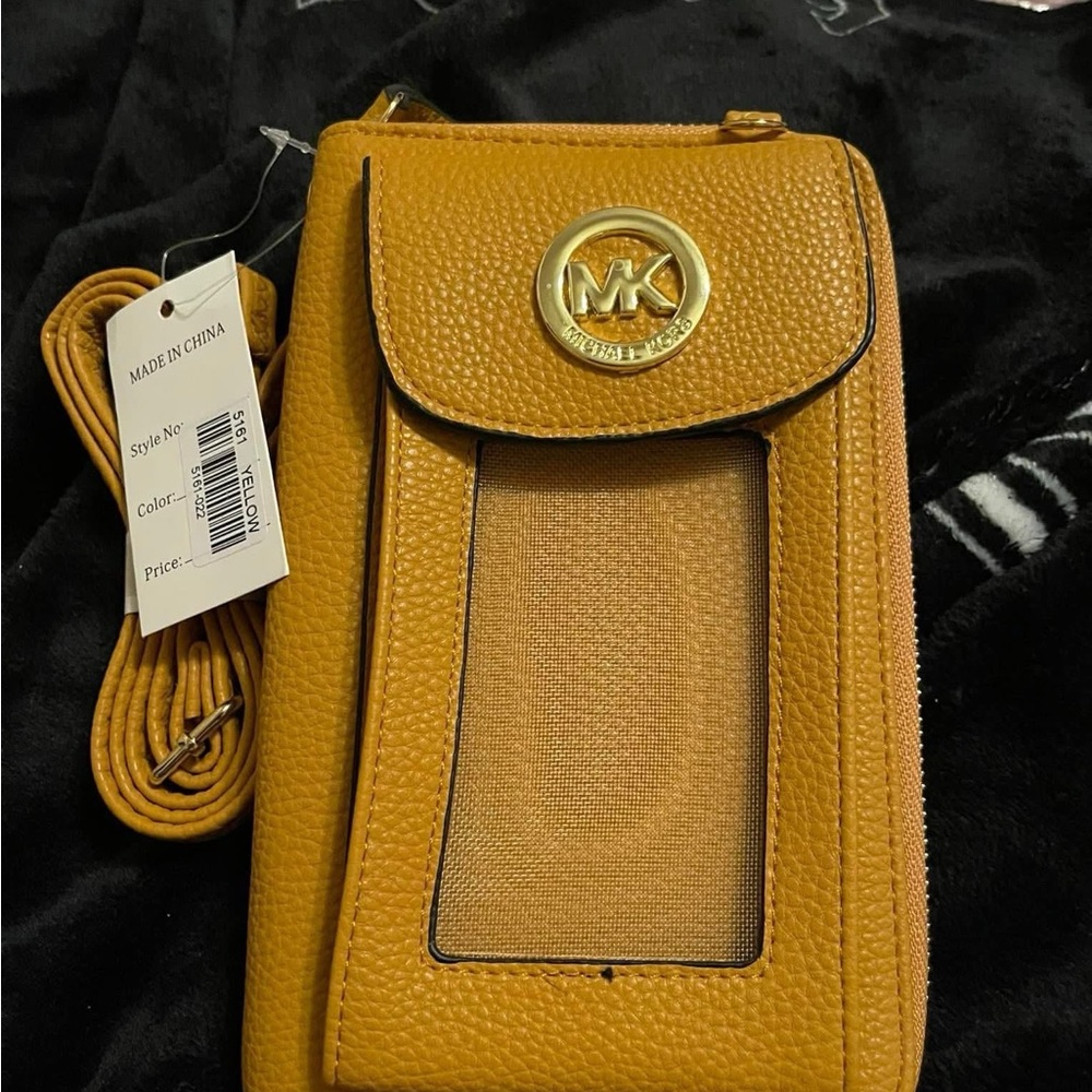 Michael Kors Mustard Crossbody Bag